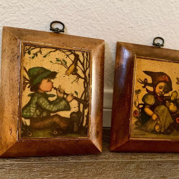 Vintage Set Of Two Hummel Sping Bird Prints 1969s - Picture 8 of 8